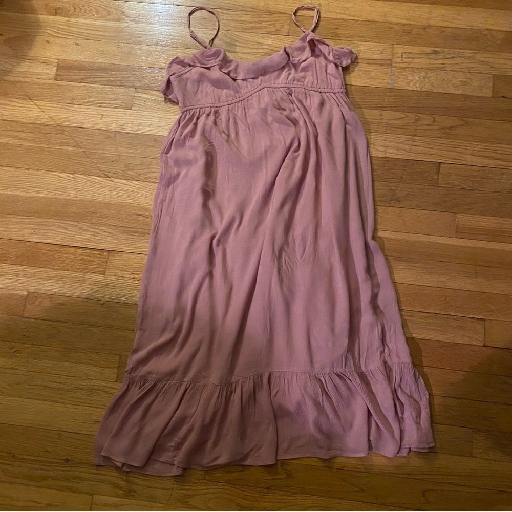 Anthropologie Pink Summer Dress